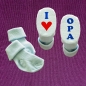 Preview: Babysocken I Love  Papa Mama Oma Opa Tante Onkel oder Wunschname