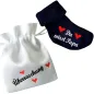Preview: Babysocken mit Druck Schwanger