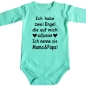 Preview: Baby-Body Mit Spruch