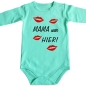 Preview: Bio Baby-Body - Oma Tante Uroma Mama war hier oder Wunschname