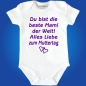 Preview: Baby-Body Muttertag oder Vatertag