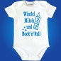 Preview: Baby-Body - Windel Milch und Rock'n'Roll - Mit Wunschname