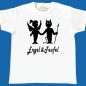 Preview: Kinder T-Shirt - Engel & Teufel