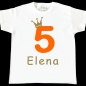 Preview: Kinder T-Shirt Geburtstag - Happy Birthday