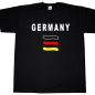 Preview: Herren T-Shirt - Germany - Deutschland - Streifen