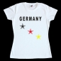 Preview: Fun Damen T-Shirt - Germany - Sterne