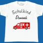 Preview: Kinder T-Shirt Schulkind Ambulanz