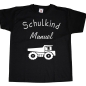 Preview: Kinder T-Shirt - Schulkind - Name frei