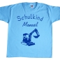 Preview: Kinder T-Shirt - Schulkind - Name frei