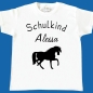 Preview: Kinder T-Shirt - Schulkind - Name frei