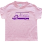 Preview: Kinder T-Shirt - Transporter mit Namen