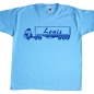 Preview: Kinder T-Shirt - Truck mit Wunschname