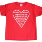 Preview: Kinder T-Shirt zum Valentinstag für Pama oder Papa