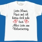 Preview: Kinder T-Shirt zum Valentinstag für Mama, Papa oder Neutral