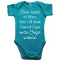 Preview: Baby-Body mit Spruch Um den Finger wickeln