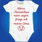 Preview: Lustiger Baby-Body mit Oma