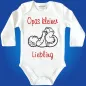 Preview: Baby-Body mit Aufdruck Opas kleiner Liebling