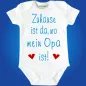 Preview: Baby-Body mit Spruch Oma und Opa