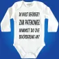 Preview: Baby-Body mit Druck Patentante werden