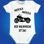 Preview: Baby Bodysuit with motorcycle biker