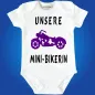 Preview: Baby-Body mit Motorrad Biker