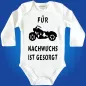 Preview: Strampler mit Motorrad Biker