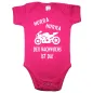 Preview: Babybody mit witzigem Nachwuchs‑Biker Spruch