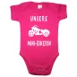 Preview: Baby-Body mit Motorrad‑Design für kleine Biker