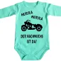 Preview: Baby-Body Biker mit Motorrad