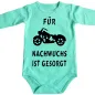 Preview: Babybody Biker mit Motorrad
