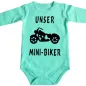 Preview: Baby Bodie Biker mit Motorrad