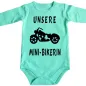 Preview: Einteiler Biker mit Motorrad