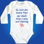 Preview: Baby-Body für Vatertag