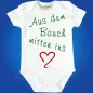 Preview: Strampler zur Geburt mit Herz