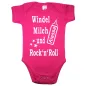 Preview: Babybody mit Aufdruck Rock 'n' Roll