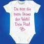 Preview: Baby-Body mit Aufdruck Beste Uroma der Welt