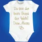 Preview: Baby-Body mit Aufdruck Bester Uropa der Welt