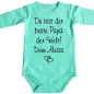 Preview: Baby-Body „Beste Oma der Welt“ personalisiert