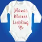 Preview: Baby-Body mit Aufdruck Mamas kleiner Liebling