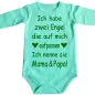 Preview: Babybody für die Taufe Taufgeschenk