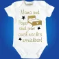 Preview: Witziger Baby-Body Mama und Papa