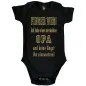 Preview: Lustiger Baby-Body Finger weg
