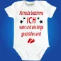 Preview: Babybody Lustig mit Spruch schlafen