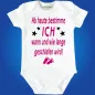 Preview: Baby Bodysuit with saying about sleeping