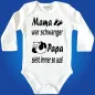 Preview: Babybodie mit Spruch