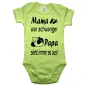 Preview: Baby-Body mit lustigem Spruch