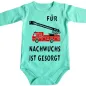 Preview: Baby-Body Feuerwehr Nachwuchs mit Feuerwehrauto
