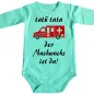 Preview: Baby‑Body mit Rettungswagen für Sanitäter‑ oder Notarzt‑Nachwuchs