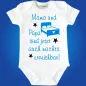 Preview: Lustiger Baby-Body zur Geburt