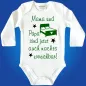 Preview: Baby Bodie mit lustigem Spruch